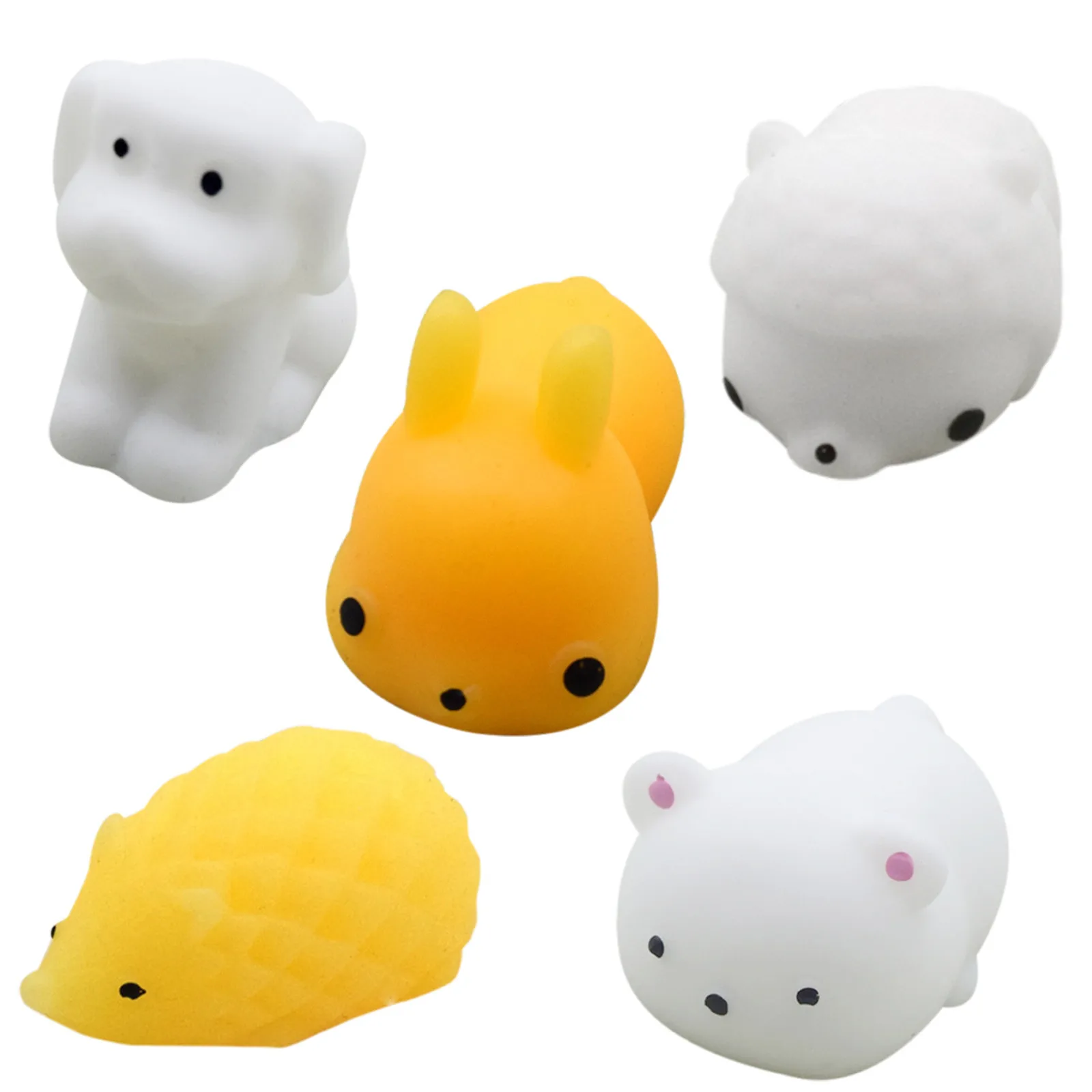 

5Pack Cute Animal Decompression Toy Stress Reliever Reduce Anxiety Fidget Toys For Child Adults juguete antiestres niños c2