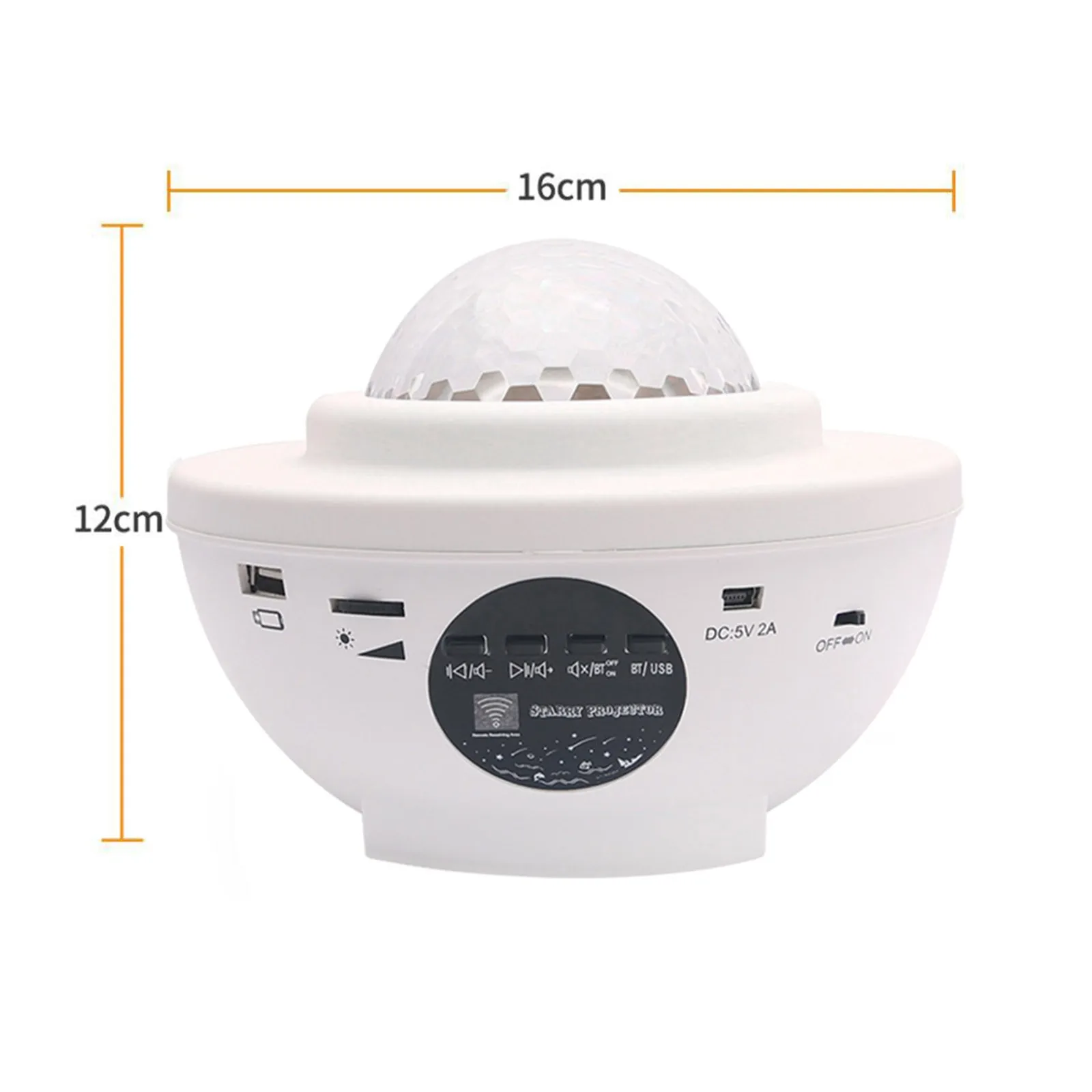 

Colorful Starry Sky Projector Blueteeth USB Voice Control Music Player LED Night Light USB Charging Projection Lamp Gift For Kid