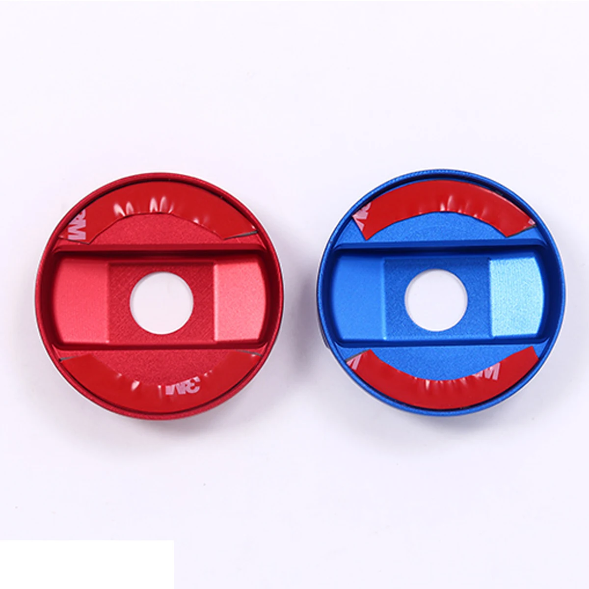 

Aluminum Alloy Fuel Tank Cap Trim Stickers for Land Rover Defender 110 for Land Rover Defender 90 2016 Car Interior Accessories