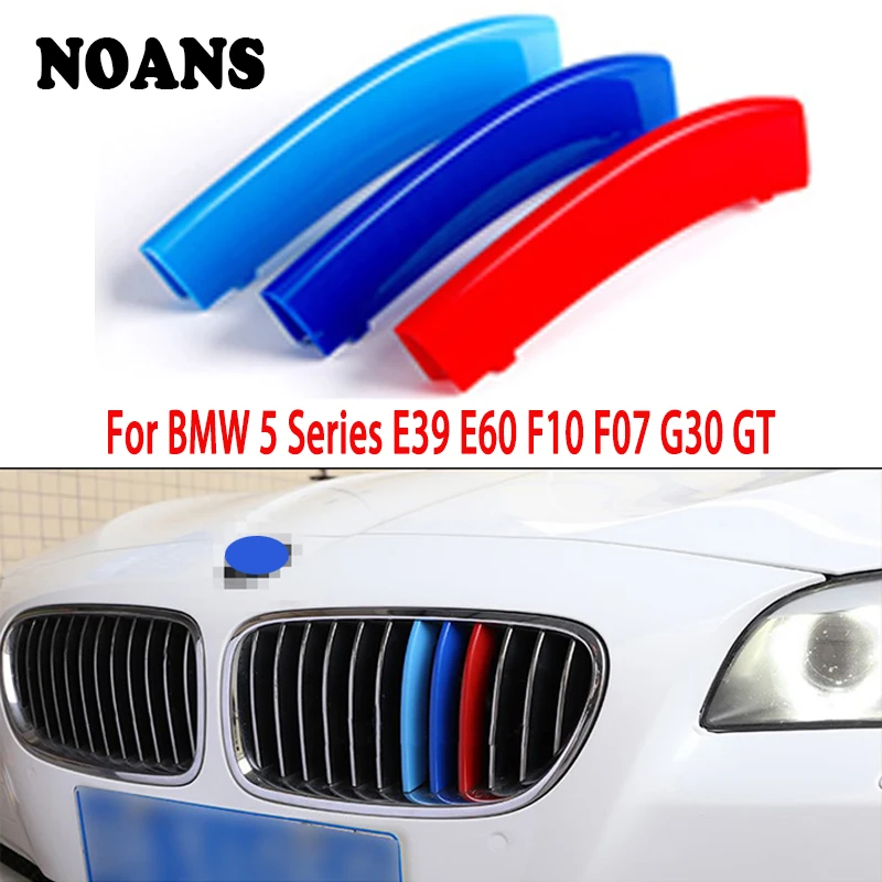 3 шт. Автоспорт Мощность M Sport Performance для BMW G30 E60 E39 F10 F07 5 серии GT GT5 на переднюю