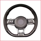 Чехол на руль для Volkswagen Golf 7, GTI, Golf R, MK7, VW Polo, GTI, Scirocco 2015, 2016