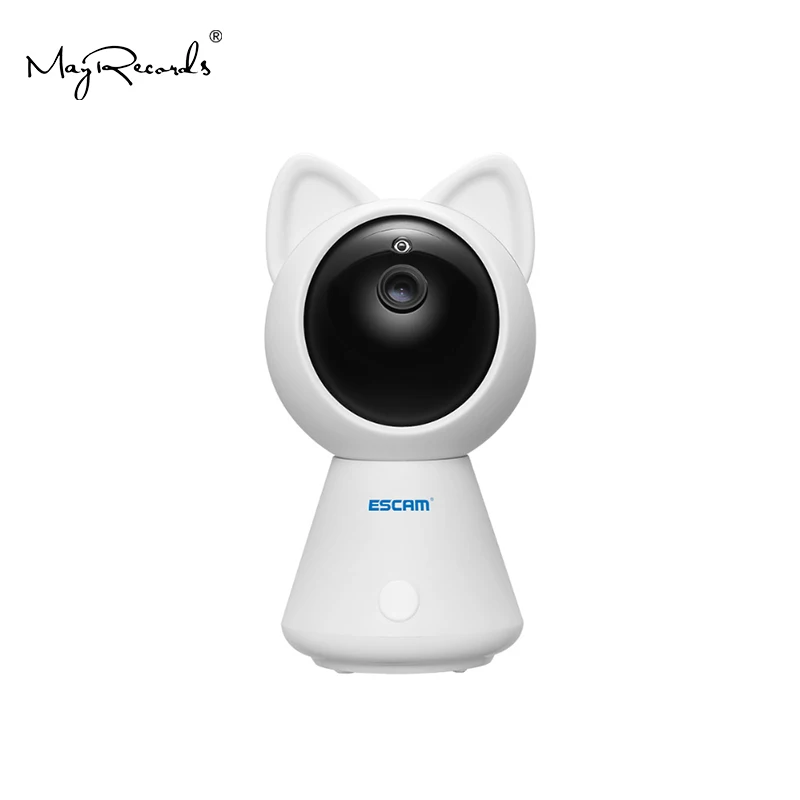 Escam QF509 HD 1080P панорамирования/наклона монитора Wi-Fi IP ИК камера ночного видения сетевая мини-камера Поддержка детектор движения Max 128 г TFCard