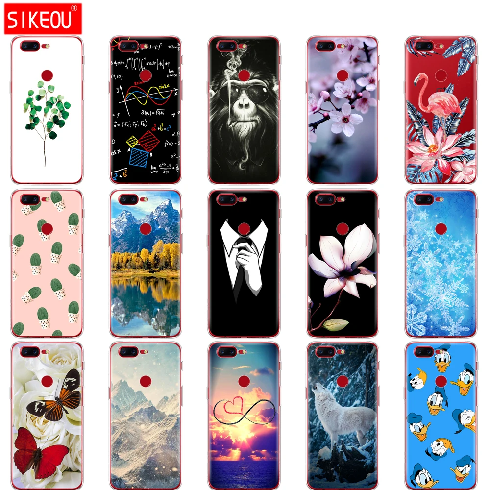 Силиконовый чехол для Oneplus 5T 5 3 Ультратонкий Мягкий из ТПУ телефона One Plus защитный