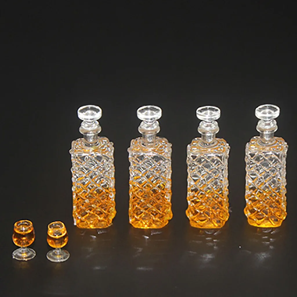 Миниатюрная модель кукольного домика в масштабе 1:12 /1:6 винная бутылка игрушка для