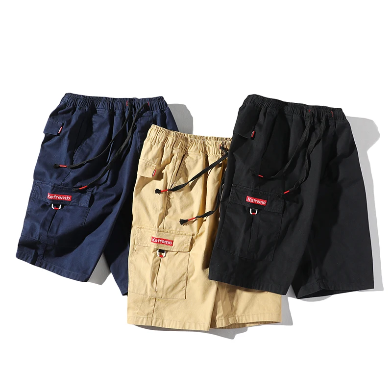 

New Men's Cargo Shorts Pure Cotton Casual Trousers