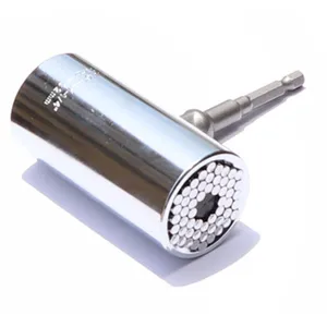 Универсальный набор головок для динамометрического ключа 7-19 мм, для дрели храповая втулка