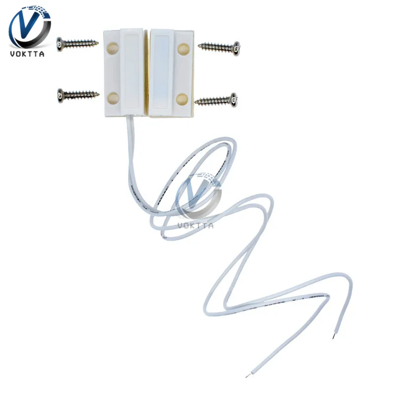 1 пара MC 38 проводной датчик окна двери магнитный переключатель нормально