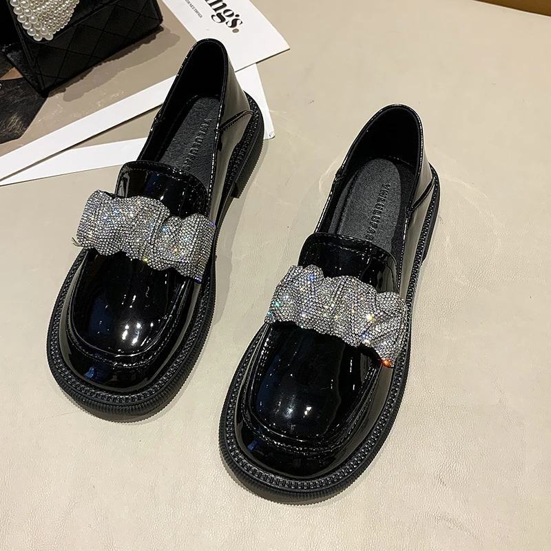 

Women's Loafer Moccasins Woman Soft Bottom Non-slip Flat Shoes Female Loafers Autumn Spring Slip-on Sewing Ladies Lazy Shoes New