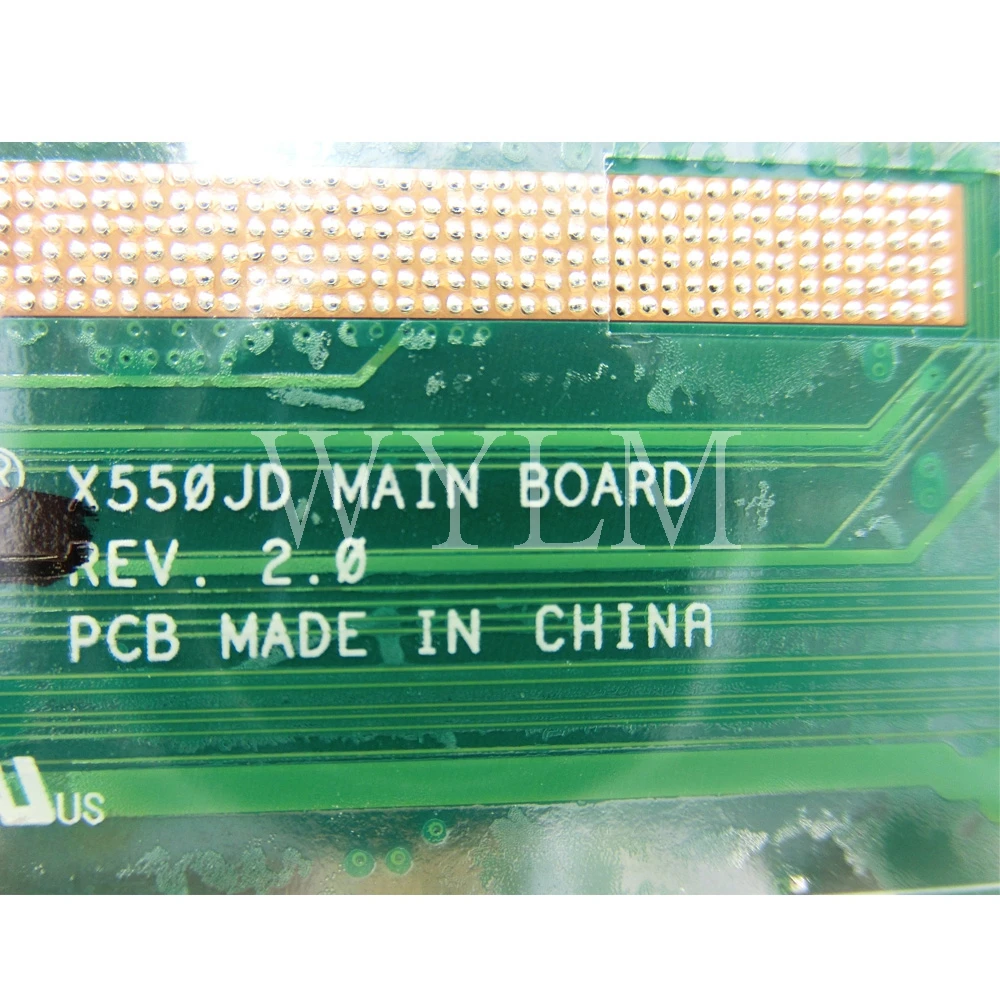 

X550JK EDP MB._4G/I7-4710HQ/AS GTX850M/V2G For ASUS X550J X550JD X550JX W50J FX50J A550J K550J Laptop Motherboard 100% Test