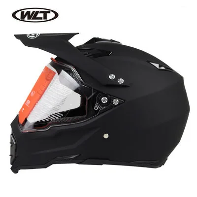 2021 uomini Moto casco integrale caschi Motocross occhiali da sole ATV MTB Off Road caschi Moto visiera Anti-UV WLT