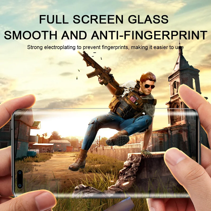 

2Pcs Full Cover Protective Glass On For Huawei P40 P30 P20 Pro Lite Screen Protector For Huawei Mate 10 20 30 Pro Tempered Glass