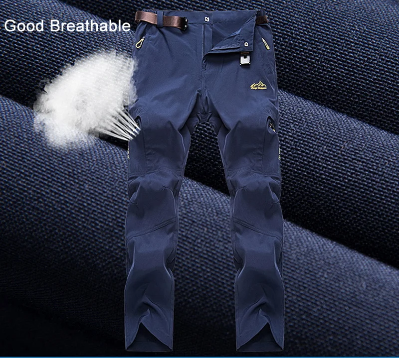 Мужские походные брюки AM381 летние быстросохнущие для альпинизма активного