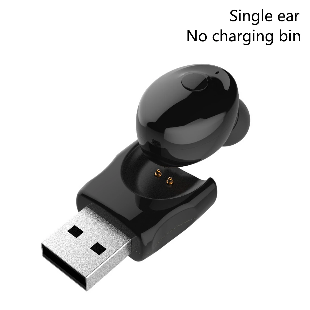 Наушники Bluetooth Handsfree вкладыши кнопки музыка беспроводной Bluetooth 5,0 телефон беспроводные сотовые телефоны бас новая технология - Цвет: 1 Earpone