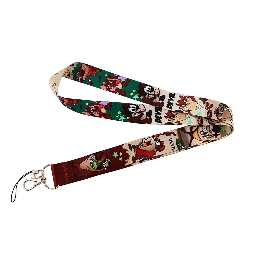 

JF343 Cartoon Monster Cute Animal Neck Strap Lanyard For Key ID Card Phone Straps USB Badge Holder Hanging Rope Lariat Lanyard