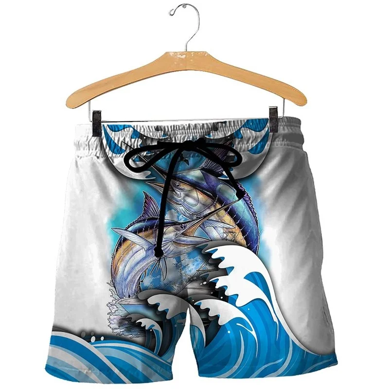 

Digital printing Luya fish leisure sports street wear round neck sweater cardigan