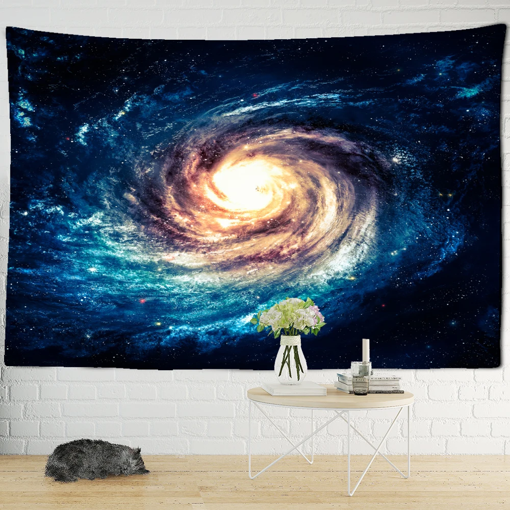 

Звездная Вселенная Wandteppich Hangen Hippie Ретро Bohmischen Мандала психоделическая таинственная искусственная выкладка