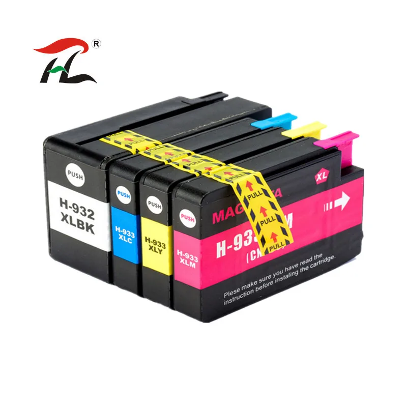 1 комплект 932XL 933 для hp 932 933XL сменный чернильный картридж для hp 932 Officejet 6100 6600 6700 7110 7610 7612 принтер