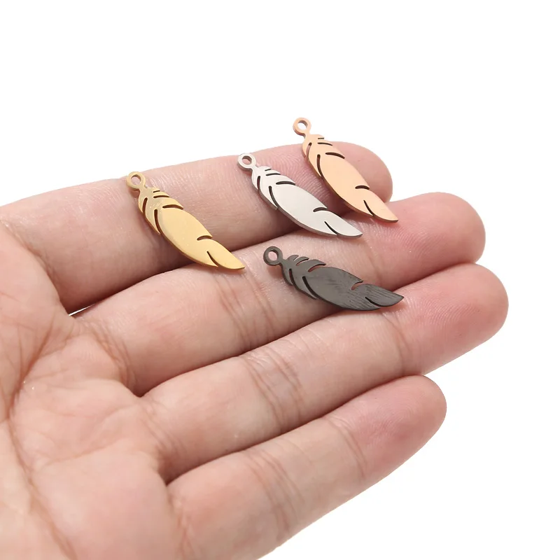 Новое поступление Очаровательная подвеска из полированной нержавеющей стали с