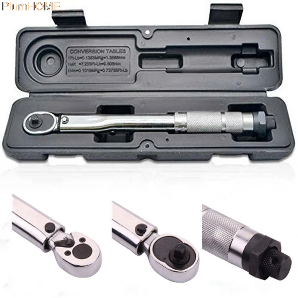 Регулируемый 1/4 ''гидравлический динамометрический ключ ручной гаечный 5 25Nm