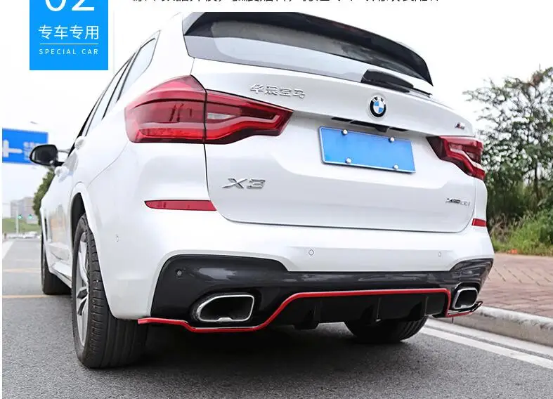 Для BMW X3 тела комплект спойлер 2018-2019 для G01 HSK ABS задняя губа задний переднего