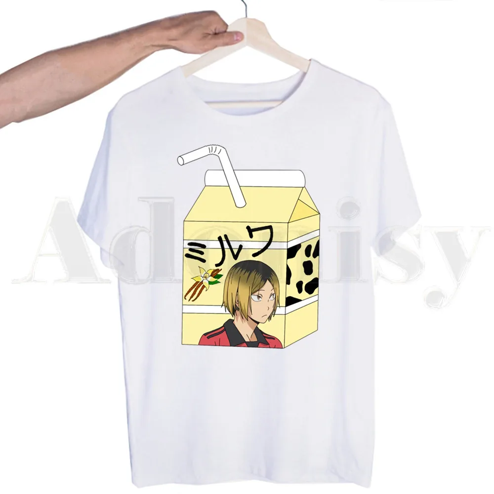 Kozume Kenma Haikyuu!! Nekoma High School Kuroo Tshirts Men Fashion Summer T-shirts Tshirt Top Tees Streetwear Harajuku Funny - купить по