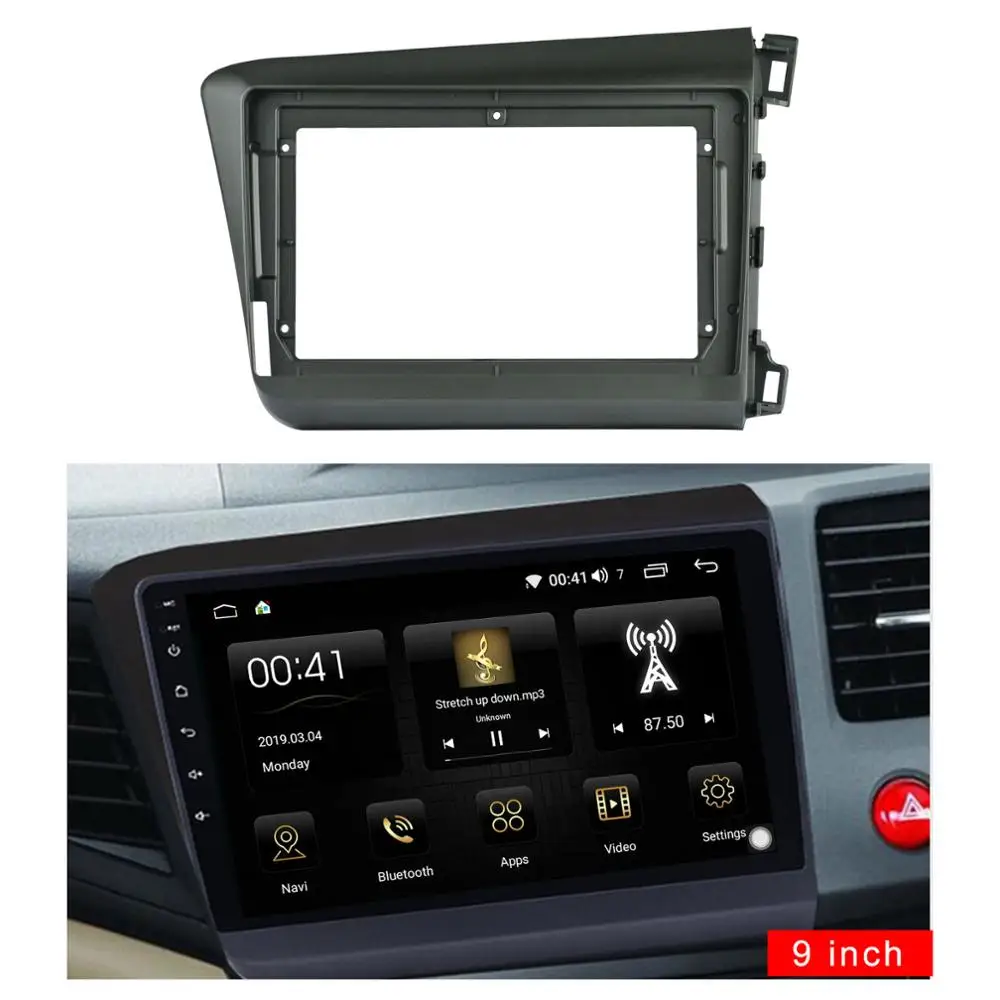 Автомобильная панель для HONDA CIVIC 2012-2015 9 дюймов 2Din | Автомобили и мотоциклы