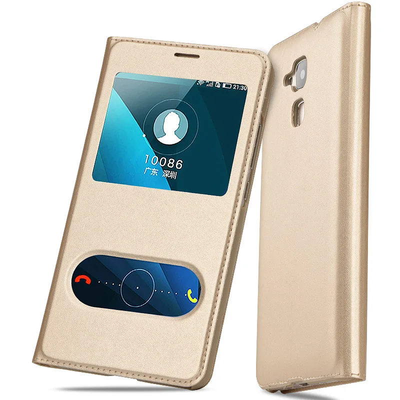 Флип-чехол для Huawei Honor 5C роскошный кожаный чехол 5 C Защитные чехлы телефонов марки