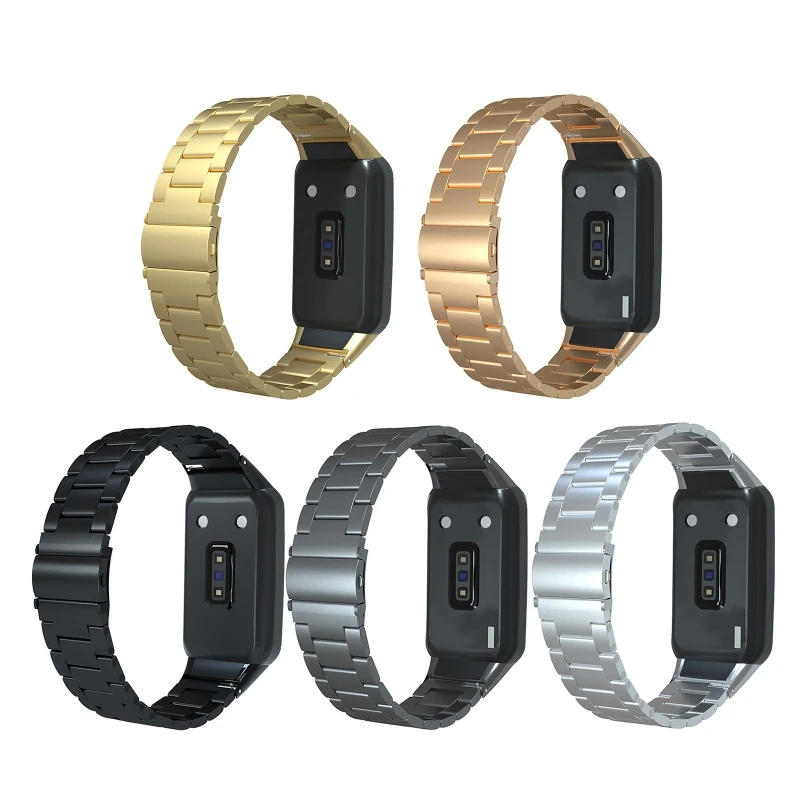 

Metal Strap for band 6 Global Version Smart Watch Band Replacement Accessories Bracelet for HUAWEl band 6 Y9RF