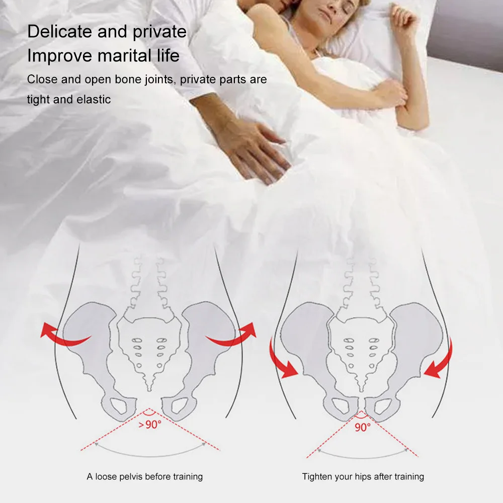 

Hip Trainer Pelvic Floor Leg Muscle Training Inner Thigh Buttocks Exerciser Home Gym Fitness Bodybuilding Equipment