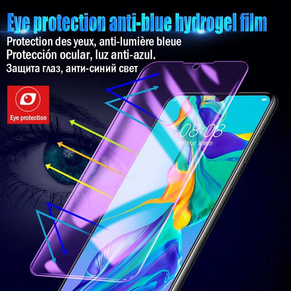 Мягкий полный чехол для huawei p10 lite p20 p30 pro Гидрогелевая пленка защитная P20 Защитная