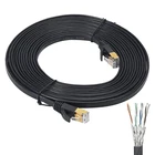 1 шт., 0,30,51 м, высокоскоростной сетевой кабель локальной сети Cat7 SSTP RJ45, плоский интернет C4G6