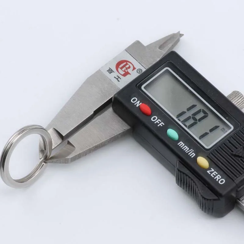 Кольцо для ключей из нержавеющей стали диаметр 304x25 мм 10 шт. | Украшения и