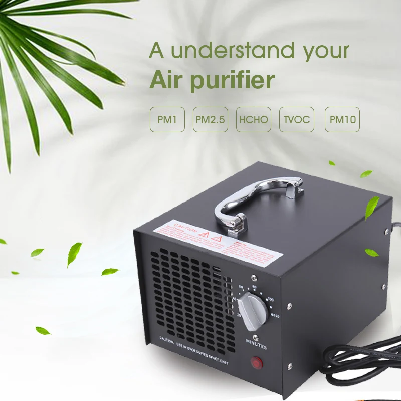 220V 55W портативный генератор озона очиститель воздуха дезинфекция стерилизация