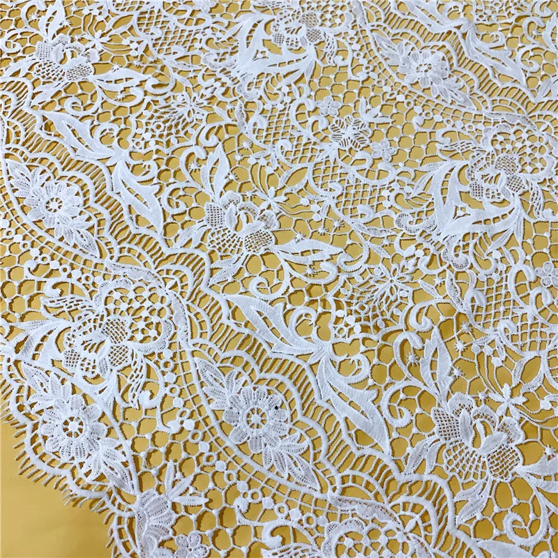 Кружевная ткань гипюровый шнур 1 ярд |