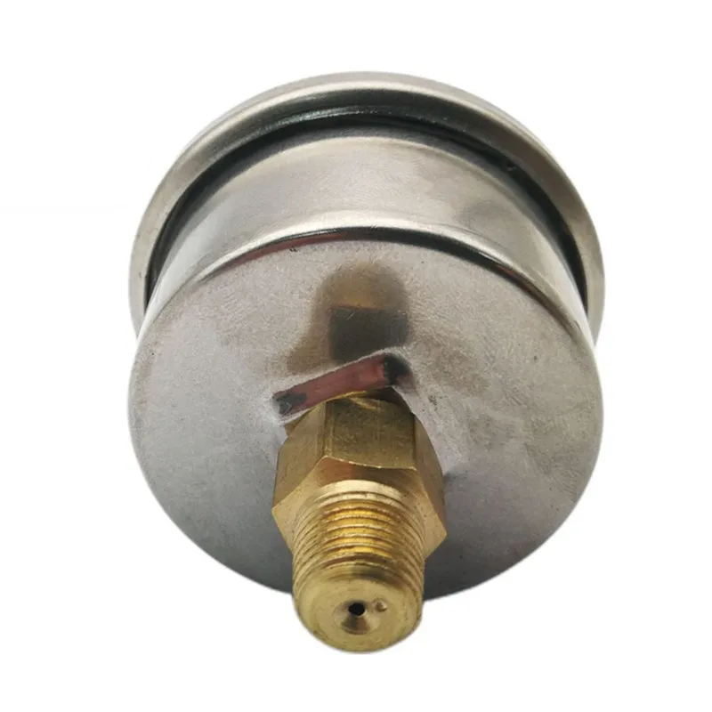 Универсальный датчик давления топлива с жидкостью 1/8 Npt, 0-160 Кпа, белый циферблат для автомобилей, яхт, гоночных машин.