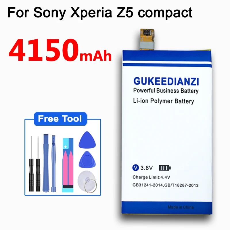 LIS1594ERPC 4150 мА/ч, Батарея для sony Xperia Z5 компактный Z5C Z5mini Z5 мини E5823 E5803 F5321 F3216 F3216XC F3215 F3212 F3213