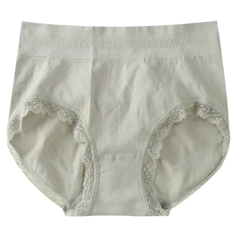 

[Separate Installed] Graphene Moisture Knicker Women's Belly Holding Fitness High Waist kang jun mian Rise GIRL'S Briefs