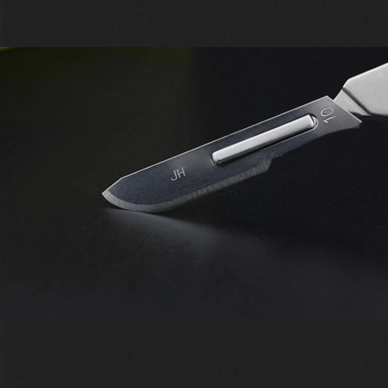 Углеродистая сталь резьба металла скальпель лезвия медицинская резка Handel нож