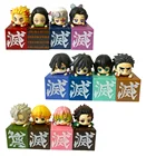 Фигурки из аниме рассекающий демонов, милые игрушки из ПВХ, подарок для экшн-фигурок Zenitsu Kyoujurou Giyuu Inosuke Shinobu