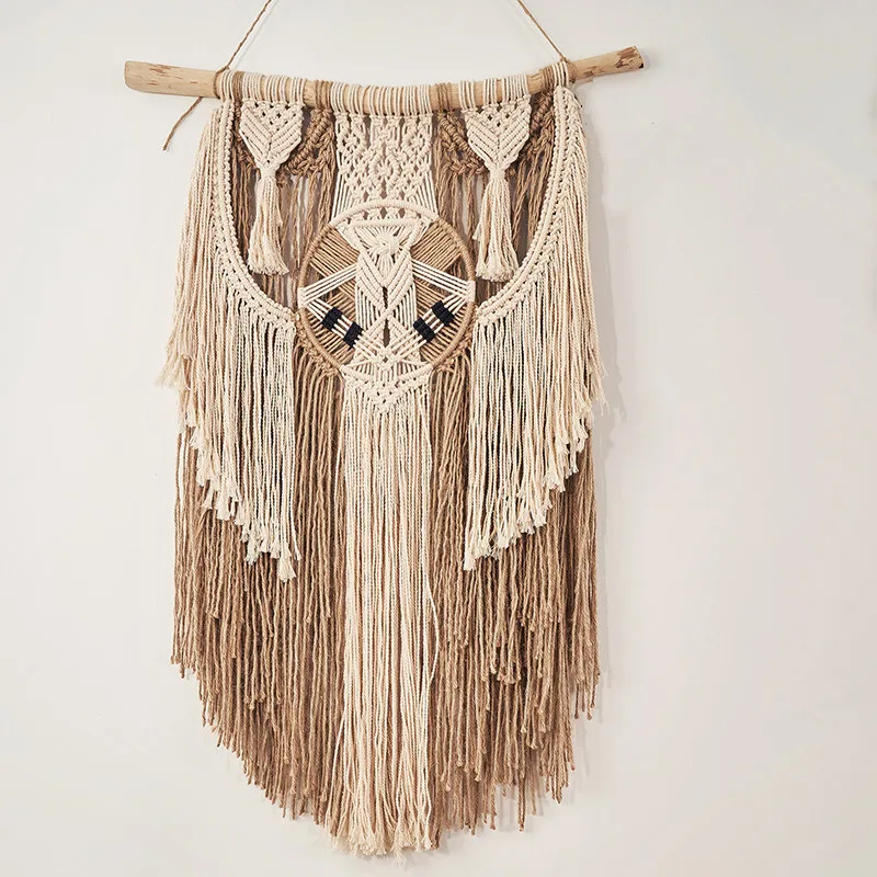 

Macrame Handmade tapestry Indian national style Nordic tapestry decoration home decoration wall tapestry