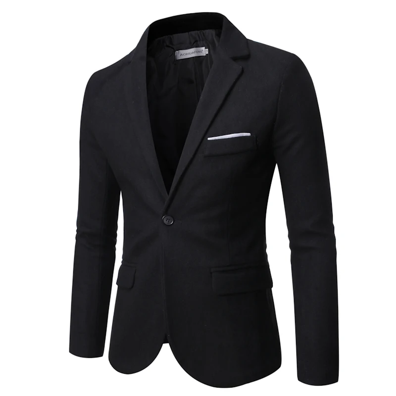 

Men'sslim Fit Suit Blazer Leisure Fashion Smart Casual Suit Jacket