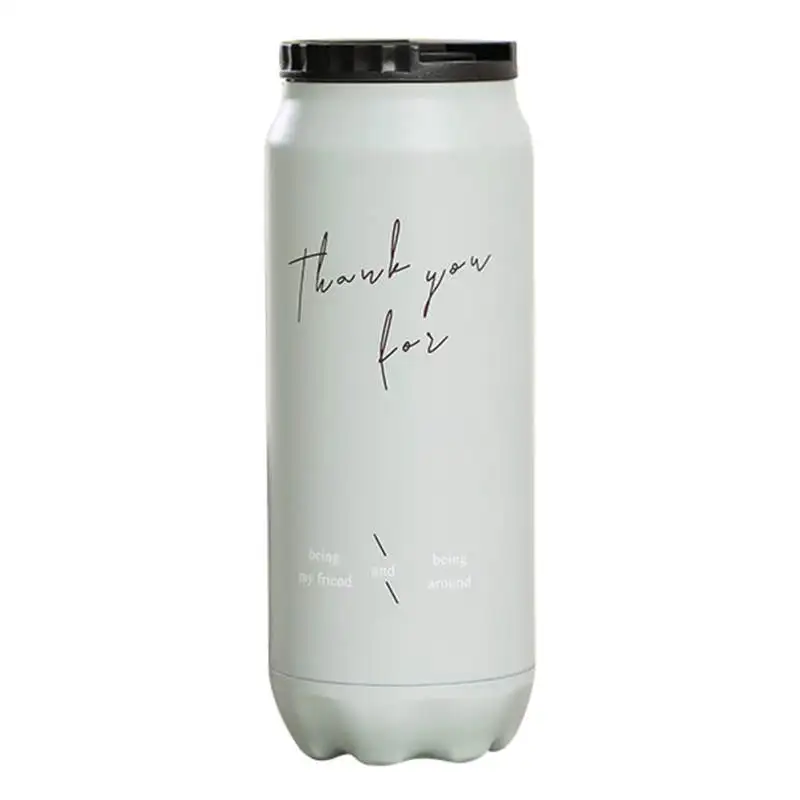 Light Green 500ml Новинка года. Двухслойная вакуумная колба из нержавеющей стали. Спортивная портативная Вакуумная чашка с жемчужным узором. Вакуумная чашка большой емкости - Цвет: Light Green 500ml