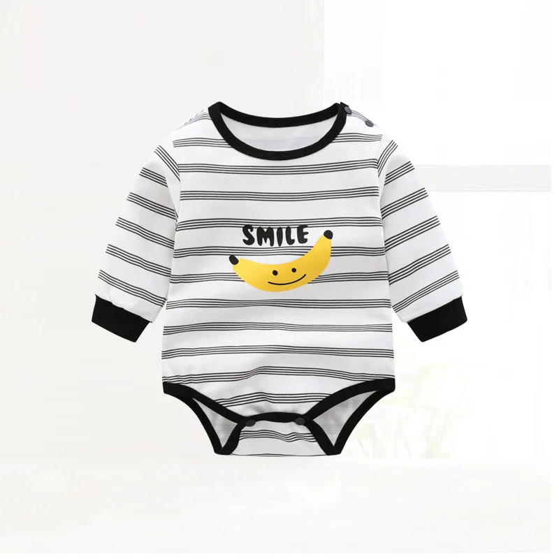 

2021 New Baby Bodysuit Cotton Long Sleeve Children's One-piece Suit Infant Clothes Onesie Baby Toddler Girl Fall Clothes