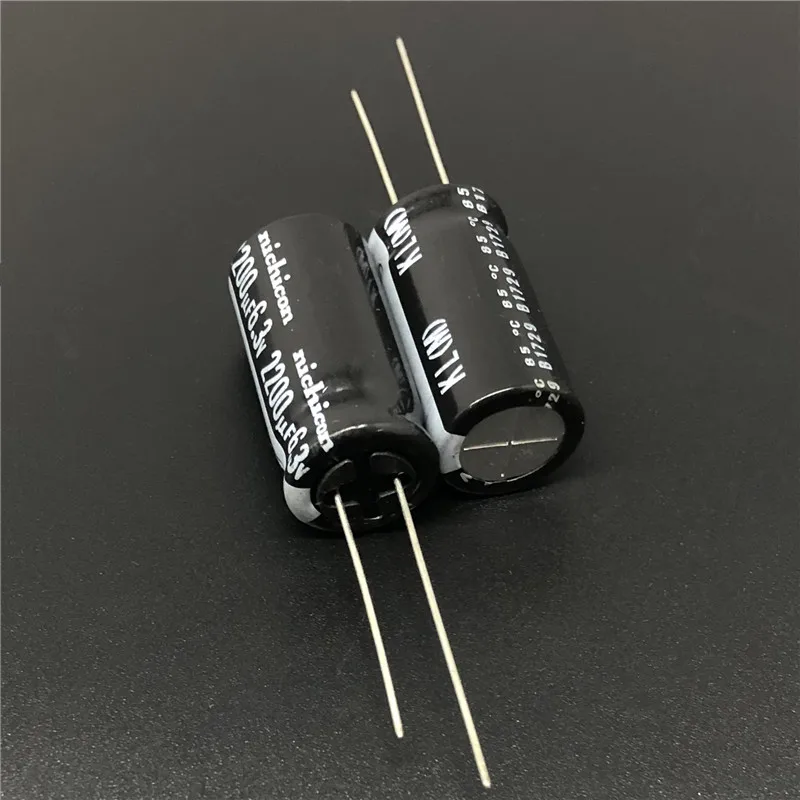 Nichicon KL Series 85C Fever Audio Filter Aluminum Electrolytic Capacitor Free Shipping 50pcs/lot Fixed Capacitor Through Hole