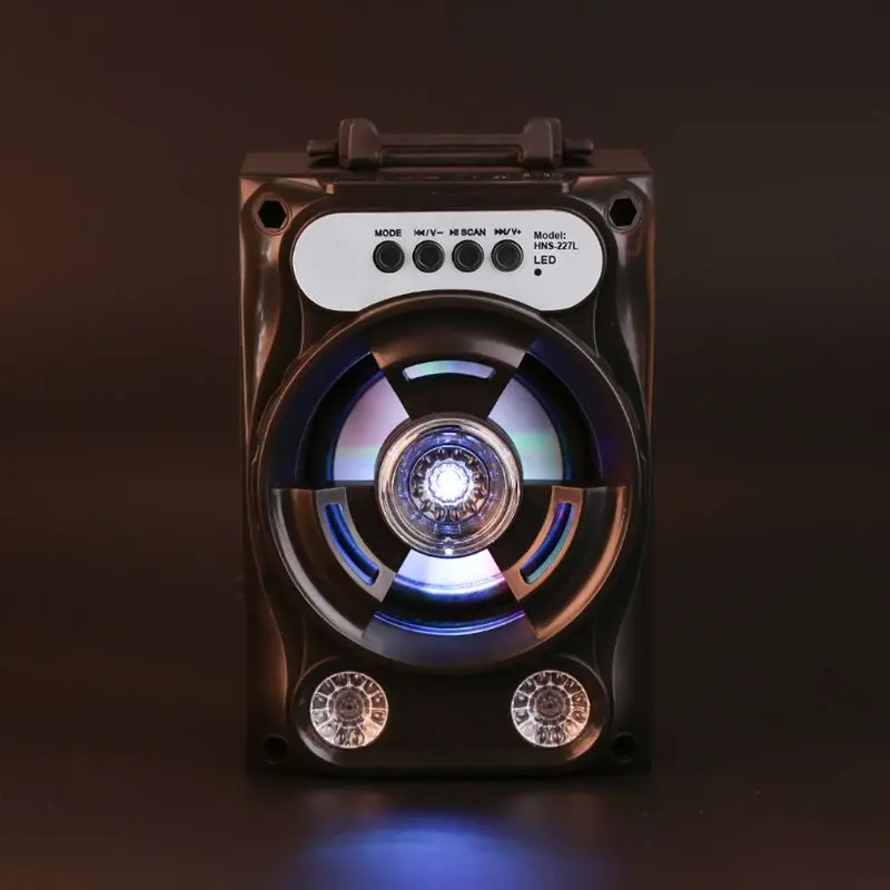 Large Size Bluetooth Speaker Wireless Sound System Bass Stereo with LED Light | Электроника