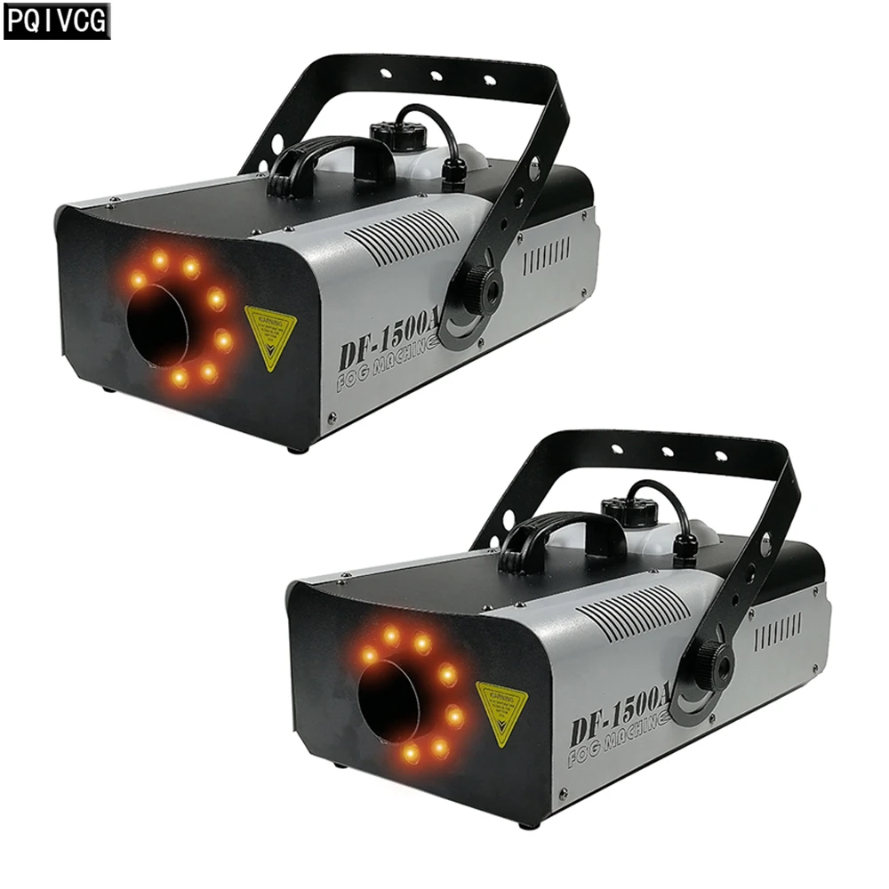 Новинка! Светодиодная дымовая машина dmx512 rgb 3 в 1 1500 Вт профессиональное