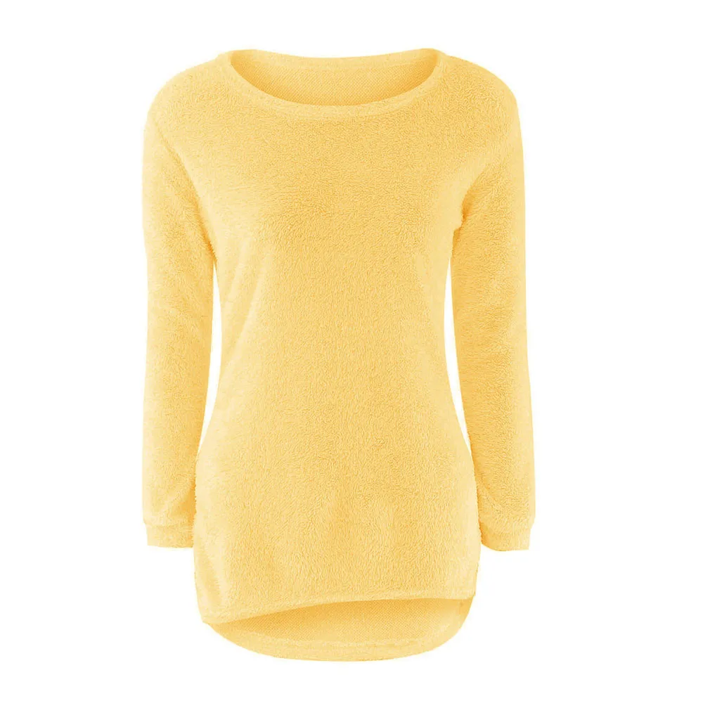 

Pullovers 2019 Autumn Winter Women's O-Neck Sweater Female Hedging Loose Pullover Casual Solid Sweaters Wholesale