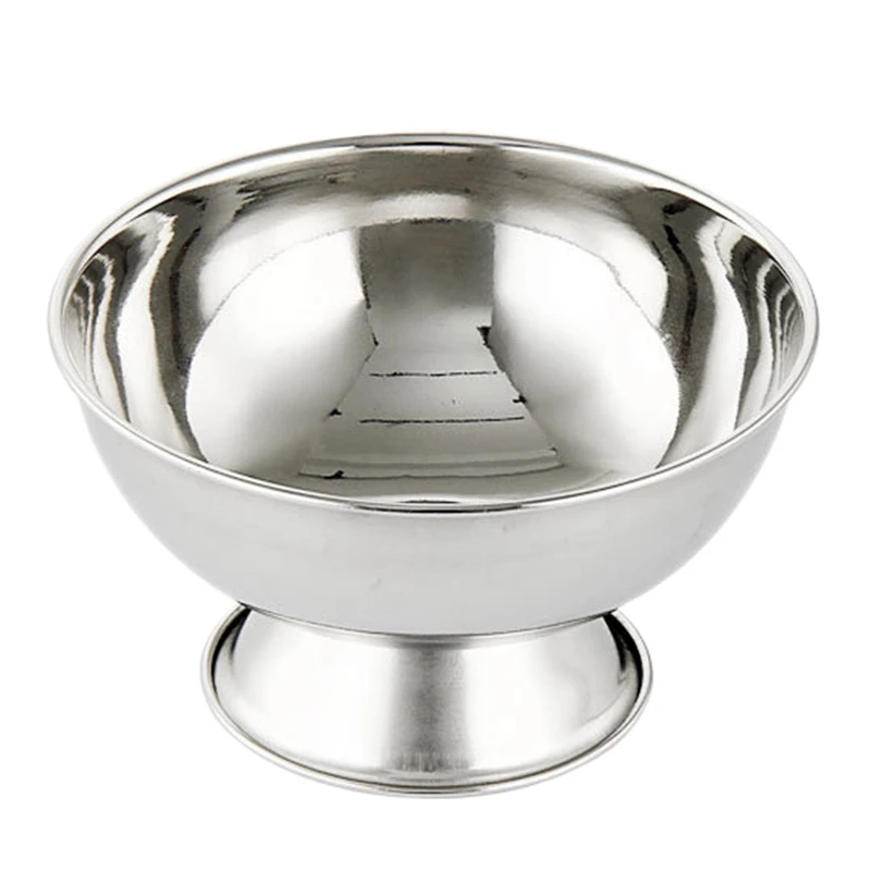 

Для Мужчин's Нержавеющая сталь чаша для мыла для бритья влажное бритье чашка для бритья щеткой мужской чистки лица кружка для мыла инструме...