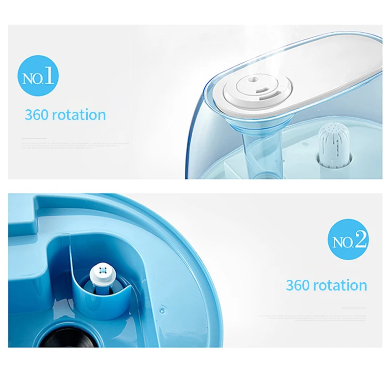 

5L Capaciity Diffuser Newest Noiseless Technology Great Choice for Nurseries Ultrasonic Cool Mist Technology Humidifer for Home