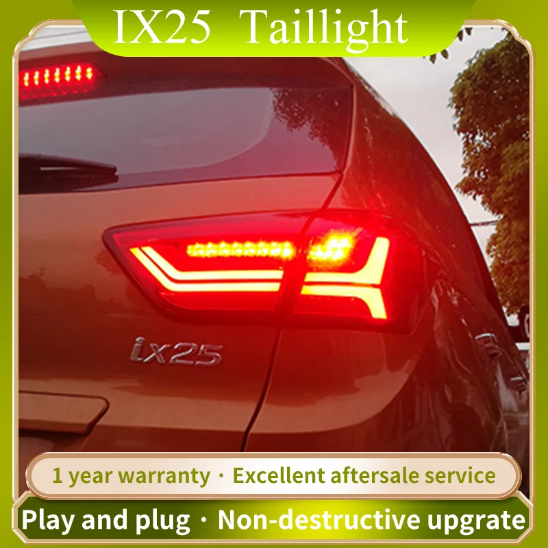 

Для Hyundai Santa Fe IX25 2014-2016 год, светодиодный светильник заднего хода для Audi style